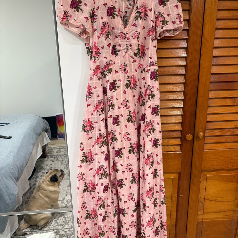 LoveShackFancy Floral Maxi Dress